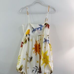 Zara Voluminous Printed Dress